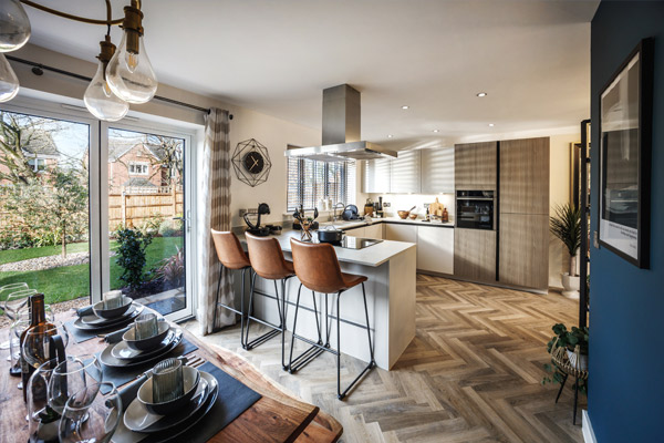 Kitchen and dining room