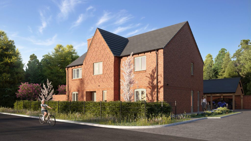 Artists impression of Booth House at Orchard Gardens